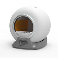 RESIGILAT - Litiera automata smart SHAW® V2 pentru pisici, auto-curatare, sterilizare, aplicatie mobila, 9L