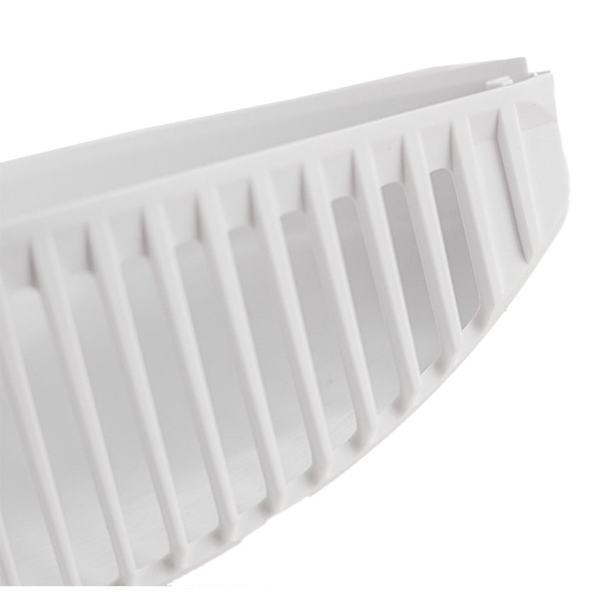 Opritor nisip cu grilaj pentru litiera automata smart SHAW V1, V2 si V3, alb