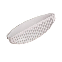 Opritor nisip cu grilaj pentru litiera automata smart SHAW V1, V2 si V3, alb