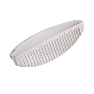 Opritor nisip cu grilaj pentru litiera automata smart SHAW V1, V2 si V3, alb