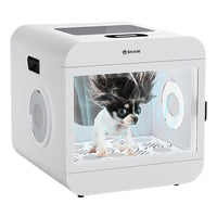 Cutie de uscare automata SHAW pentru caini si pisici de pana la 12 kg, 3 trepte de ventilatie, control temperatura