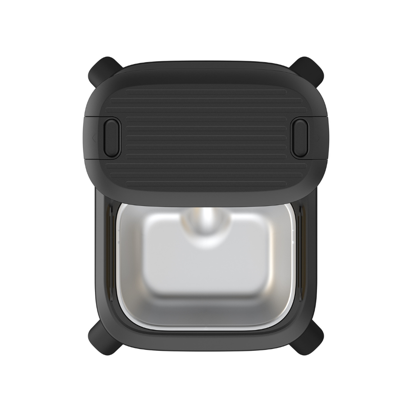 Hranitor automat smart SHAW® Titan pentru caini, aplicatie mobila, 15L, programare hranire, negru