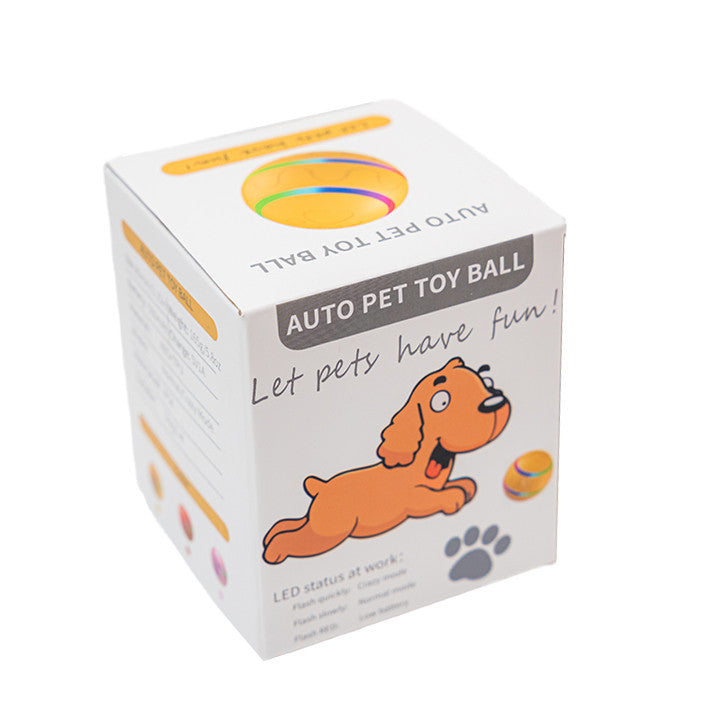 Minge automata interactiva pentru caini, cu baterie, incarcare USB