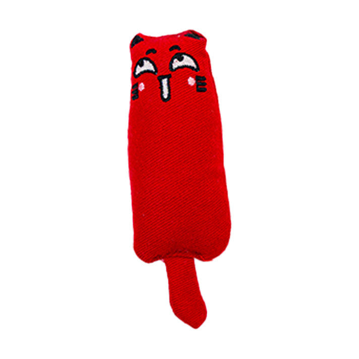 Jucarie pentru pisica SHAW, din material textil cu iarba matei