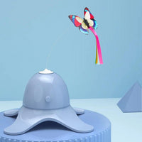 Jucarie pentru pisici Fluture rotativ 360 SHAW® electronica