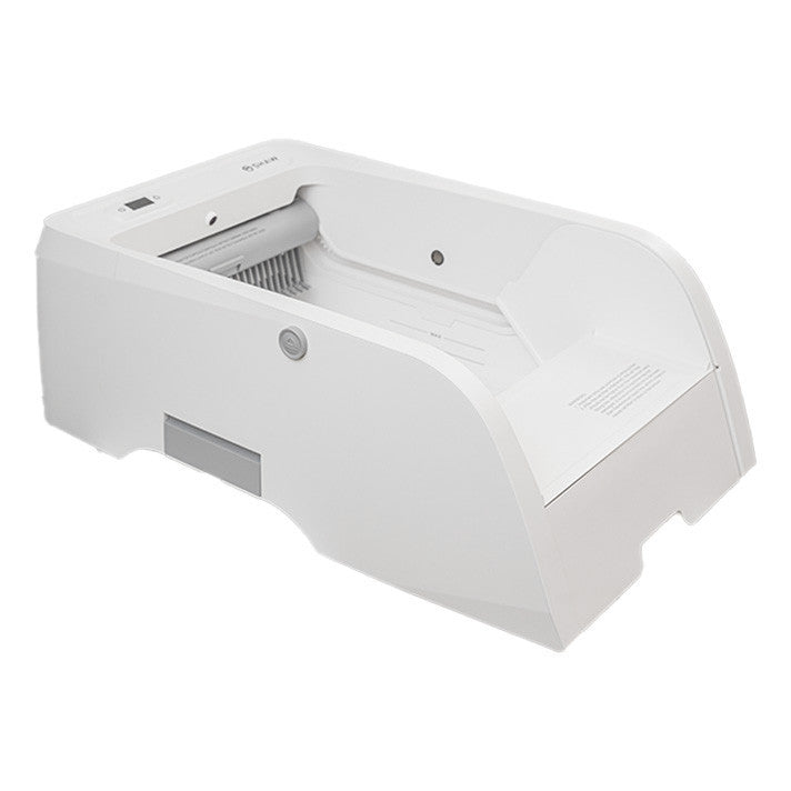 Litiera automata deschisa SHAW® pentru pisici de pana la 20kg, aplicatie mobila, camera video, sterilizare UV