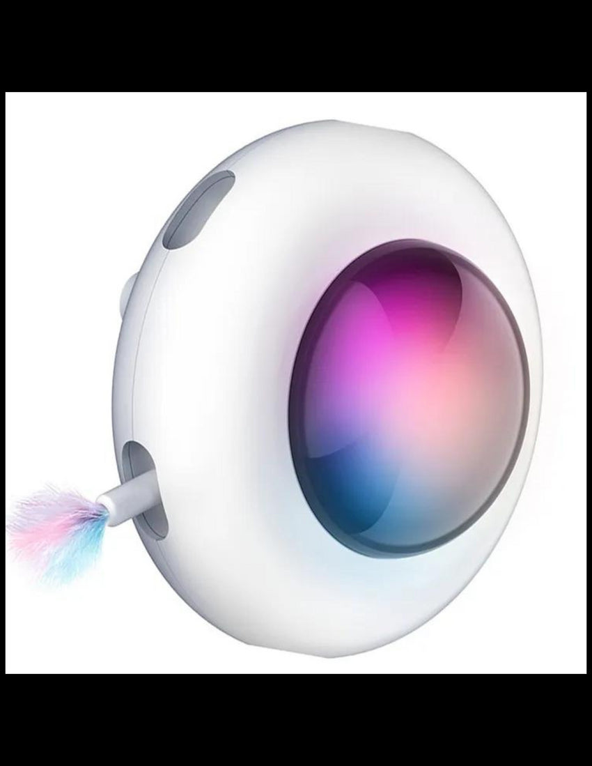 Jucarie pentru pisici UFO electonica, incarcare USB