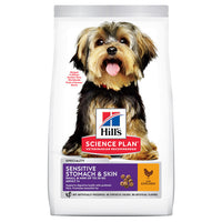 Hrana caini Hill\'s SP Canine Adult Small and Mini Sensitive Stomach and Skin Chicken 6 kg