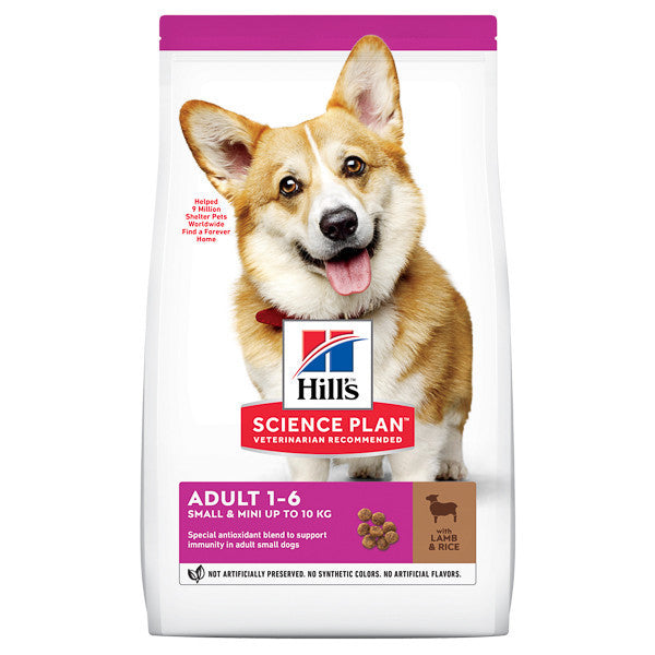 Hrana caini Hill\'s SP Canine Adult Small and Mini Lamb and Rice 6 kg