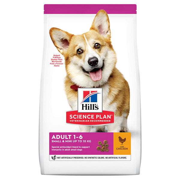 Hrana caini Hill\'s SP Canine Adult Small and Mini Chicken 6 kg