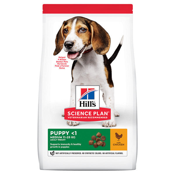 Hrana caini Hill\'s SP Canine Puppy Medium Chicken 14 kg