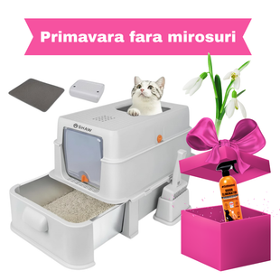 Pachet Litiera inox modulara SHAW, Primavara fara mirosuri