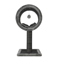 Ansamblu de joaca si catarat pentru pisici cu sisal, SHAW, MDF, gri, model Bordo