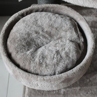 Ansamblu de joaca si catarat pentru pisici cu sisal, SHAW, MDF, gri, model Lizbon