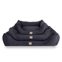 Pat moale si confortabil pentru caini si pisici, SHAW, Lavabil, Gri, Blanka, 40 x 60 cm