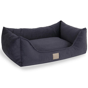Pat moale si confortabil pentru caini si pisici, SHAW, Lavabil, Gri, Blanka, 40 x 60 cm