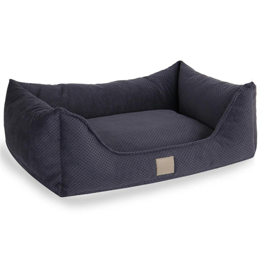 Pat moale si confortabil pentru caini si pisici, SHAW, Lavabil, Gri, Blanka, 40 x 60 cm