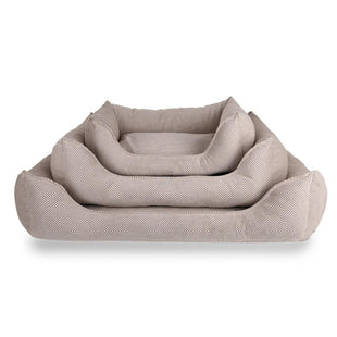 Pat moale si confortabil pentru caini si pisici, SHAW, Lavabil, Bej, Blanka, 40 x 60 cm