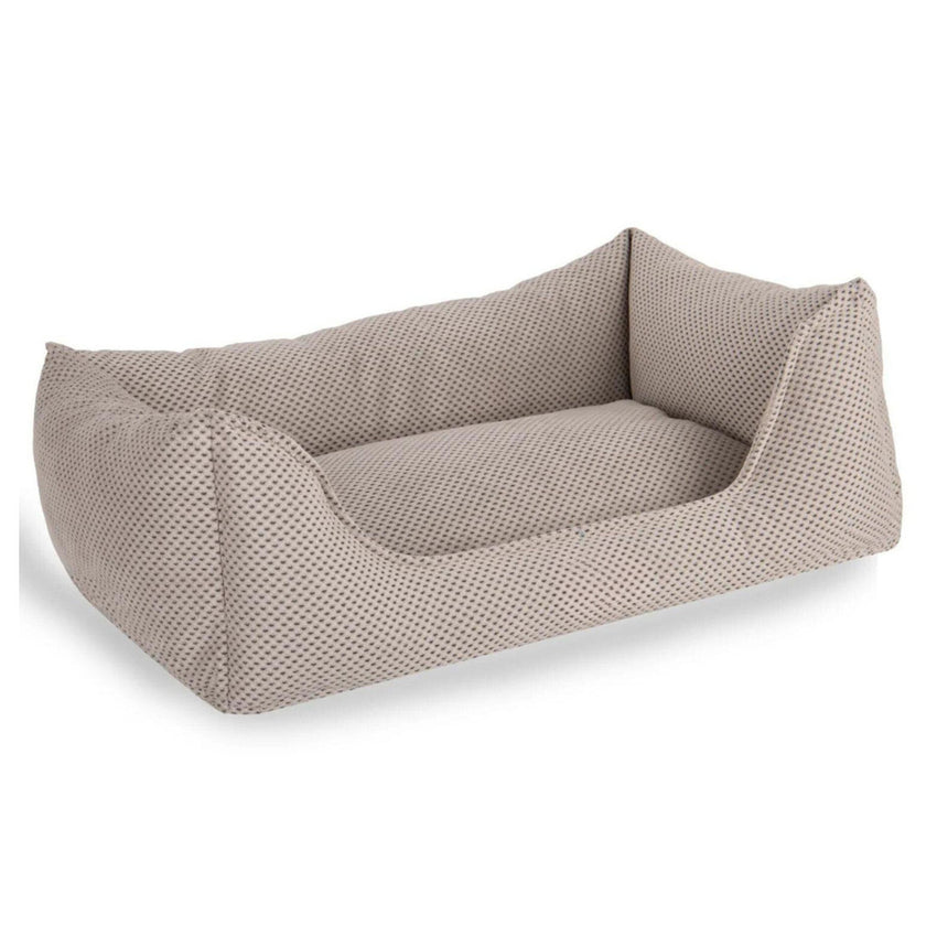 Pat moale si confortabil pentru caini si pisici, SHAW, Lavabil, Bej, Blanka, 40 x 60 cm