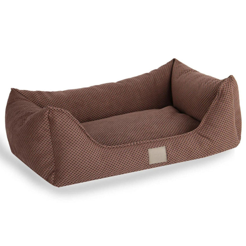 Pat moale si confortabil pentru caini si pisici, SHAW, Lavabil, Maro, Blanka, 40 x 60 cm