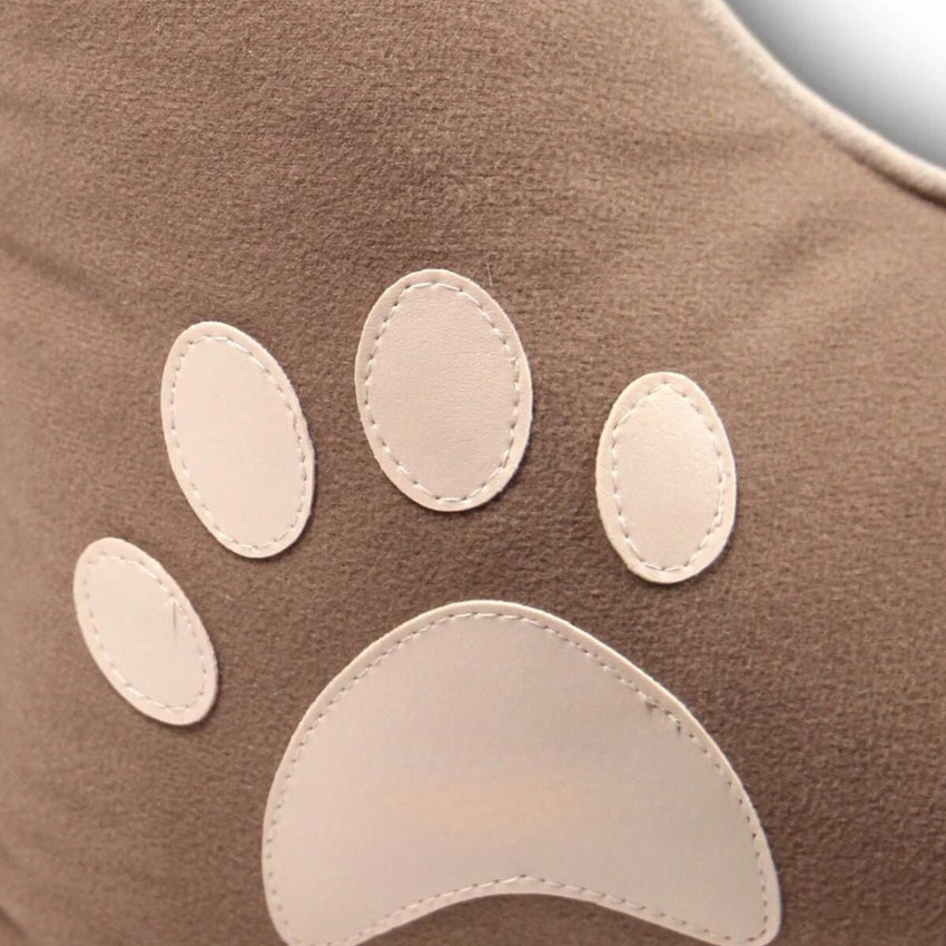 Pat moale si confortabil pentru caini si pisici, SHAW, Lavabil, Bej, Stella, 40 x 60 cm