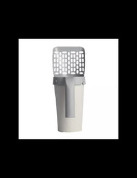 Lopatica litiera pisici cu sac gunoi integrat detașabil + 1 rola saci gunoi