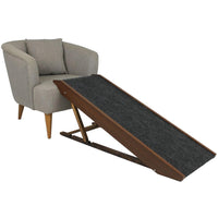 Rampa pentru caini si pisici, SHAW, MDF, maro