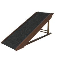 Rampa pentru caini si pisici, SHAW, MDF, maro