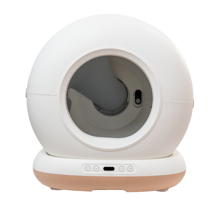 Litiera automata Smart SHAW® PRO pentru pisici, auto-curatare, sterilizare UV, eliminare mirosuri cu odorizant, aplicatie mobila