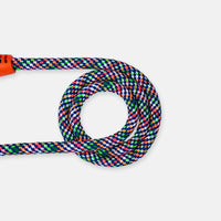 Lesa Flipy pentru caini cu arc anti smucire, 130 cm, rezistenta si confortabila, multicolor