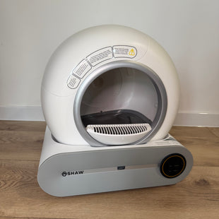 Second Hand - Litiera automata smart SHAW® V1 pentru pisici, auto-curatare, sterilizare, aplicatie mobila, 9L (1)