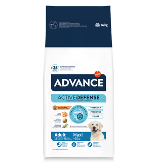 Hrana uscata completa pentru caini de talie mare, energie si sanatate - ADVANCE Dog Maxi Adult 14 kg