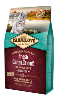 Hrana uscata premium pentru câini adulți - CARNILOVE Dog Fresh Carp & Trout Adult