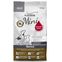 Platinum Hrana Uscata Caini Adulti Rase Mici Mini Adult, cu Porc Iberico, Fara Cereale, 900g
