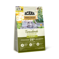 Hrana uscata premium fara cereale pentru pisici, cu miel, rata si peste - ACANA Cat Grasslands New