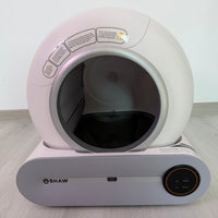 Second Hand - Litiera automata smart SHAW® V1 pentru pisici, auto-curatare, ionizare, aplicatie mobila, 9L (25)