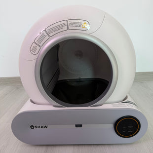 Second Hand - Litiera automata smart SHAW® V1 pentru pisici, auto-curatare, ionizare, aplicatie mobila, 9L (25)