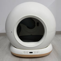 SECOND HAND - Litiera automata Smart SHAW® PRO pentru pisici, auto-curatare, sterilizare UV, odorizant, aplicatie mobila (6)