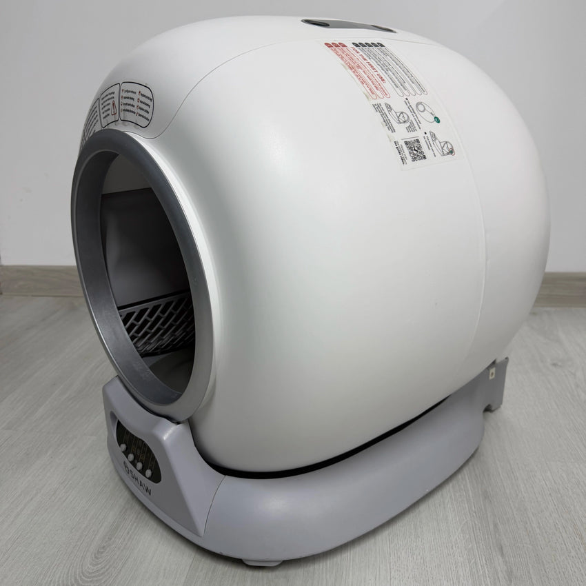 SEOND HAND - Litiera automata smart SHAW® V2 pentru pisici, auto-curatare, aplicatie mobila, 9L (1)