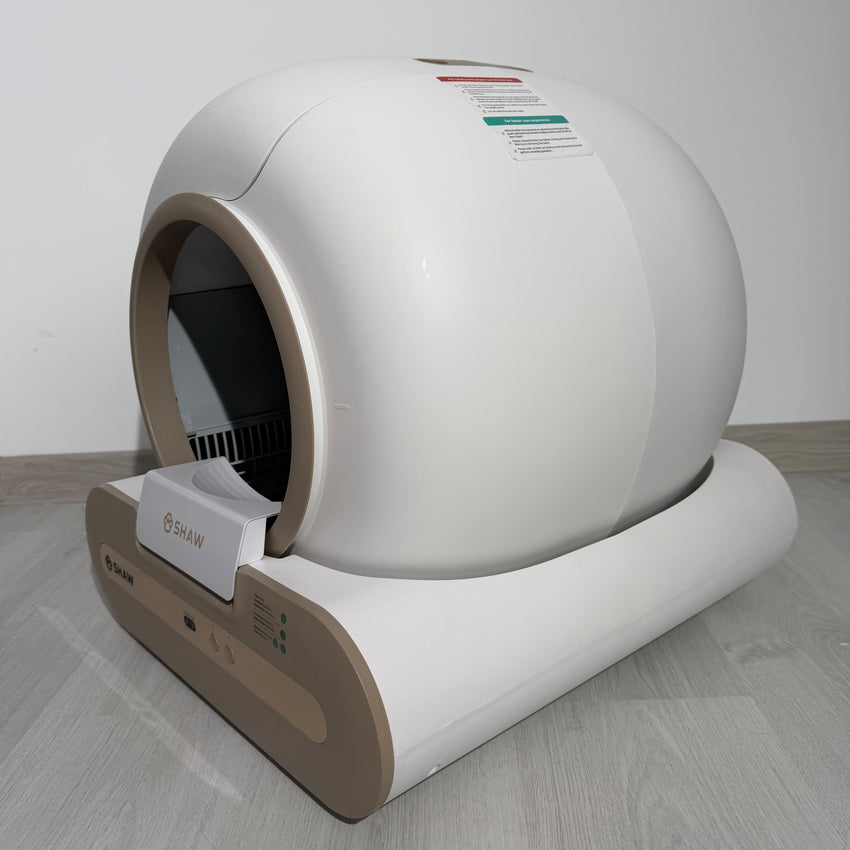 Second Hand - Litiera automata smart SHAW® Plus pentru pisici, auto-curatare, aplicatie mobila, 9L (20)