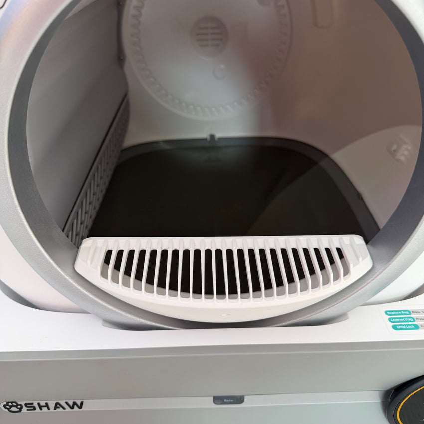 Second Hand - Litiera automata smart SHAW® V1 pentru pisici, auto-curatare, aplicatie mobila, 9L (28)