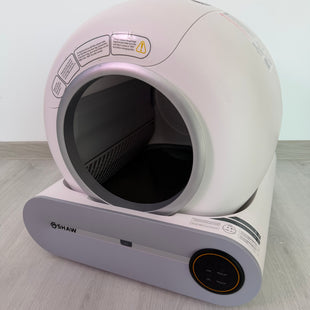 Second Hand - Litiera automata smart SHAW® V1 pentru pisici, auto-curatare, ionizare, aplicatie mobila, 9L (25)