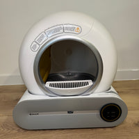 Second Hand - Litiera automata smart SHAW® V1 pentru pisici, auto-curatare, sterilizare, aplicatie mobila, 9L (6)