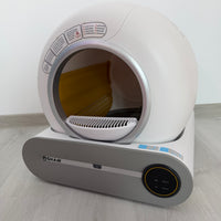 Second Hand - Litiera automata smart SHAW® V1 pentru pisici, auto-curatare, aplicatie mobila, 9L (29)