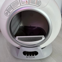 Second Hand - Litiera automata smart SHAW® V2 pentru pisici, auto-curatare, sterilizare, aplicatie mobila, 9L (21)