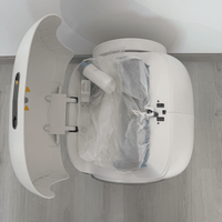 Second Hand - Litiera automata smart SHAW® V3 pentru pisici, auto-curatare, eliminare mirosuri prin ionizare, aplicatie mobila, 9L (42)