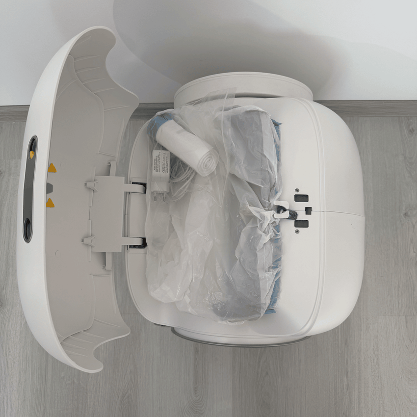 Second Hand - Litiera automata smart SHAW® V3 pentru pisici, auto-curatare, eliminare mirosuri prin ionizare, aplicatie mobila, 9L (42)