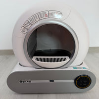 Second Hand - Litiera automata smart SHAW® V1 pentru pisici, auto-curatare, aplicatie mobila, 9L (28)