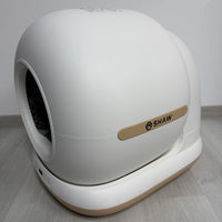 SECOND HAND - Litiera automata Smart SHAW® PRO pentru pisici, auto-curatare, sterilizare UV, odorizant, aplicatie mobila (3)