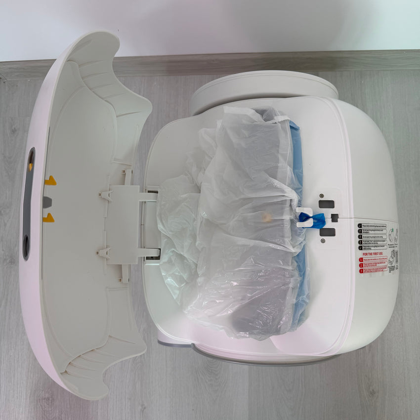 Second Hand - Litiera automata smart SHAW® V1 pentru pisici, auto-curatare, ionizare, aplicatie mobila, 9L (25)